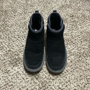 Size 8 gray and black zero grand cole haan booties